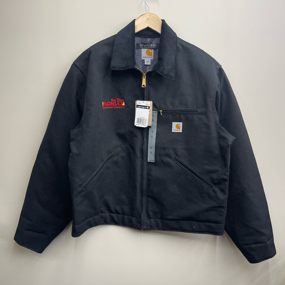 Carhartt Blanket Lined Work Jacket – Black – Made in USA – Size L (NEW) - Picture 1 of 9